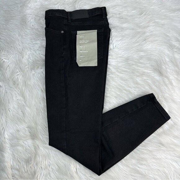 Everlane Women’s NWT Ash Black The Way-High Skinny Minimalist Jean‎ W26/L26 - Picture 3 of 13